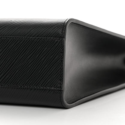 Louis Vuitton Epi Sac Plat PM Black 9 of 12