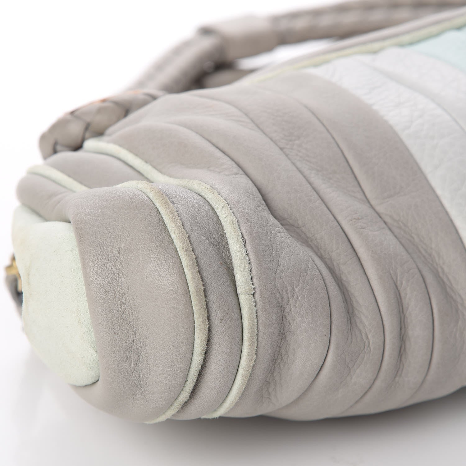 Fendi Calfskin Radio Bag Grigio Multicolor 12 of 14