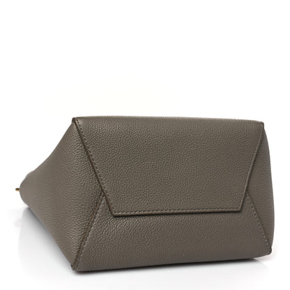 Celine Soft Grained Calfskin Small Sangle Bucket Bag Taupe 4 of 9