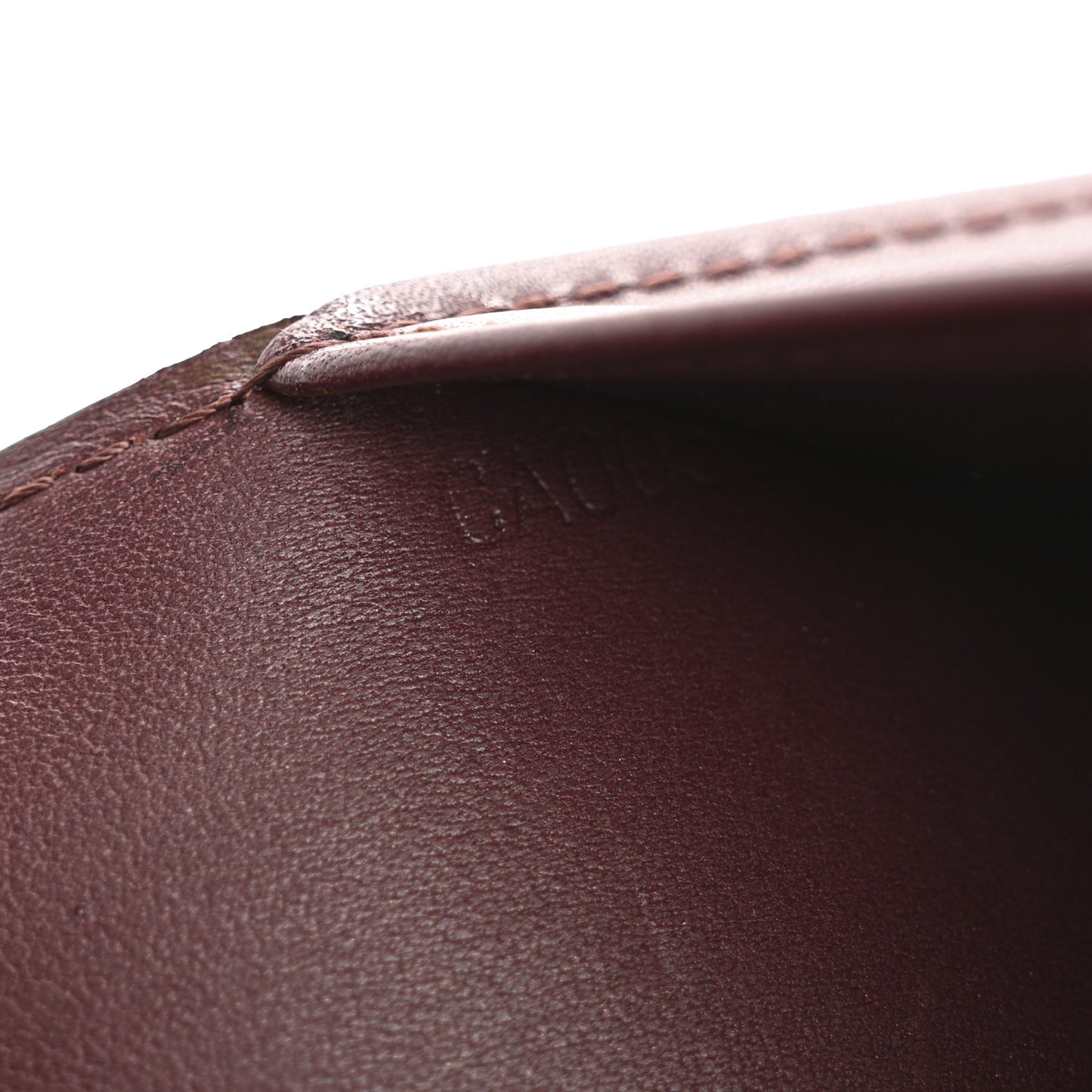 Mat Monogram Small Ring Agenda Cover Violet