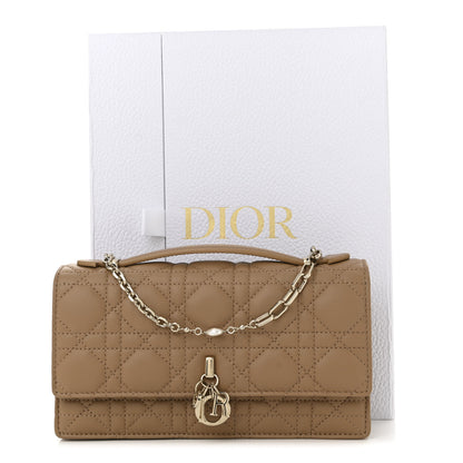 Christian Dior Lambskin Cannage Mini My Dior Bag Beige 11 of 11
