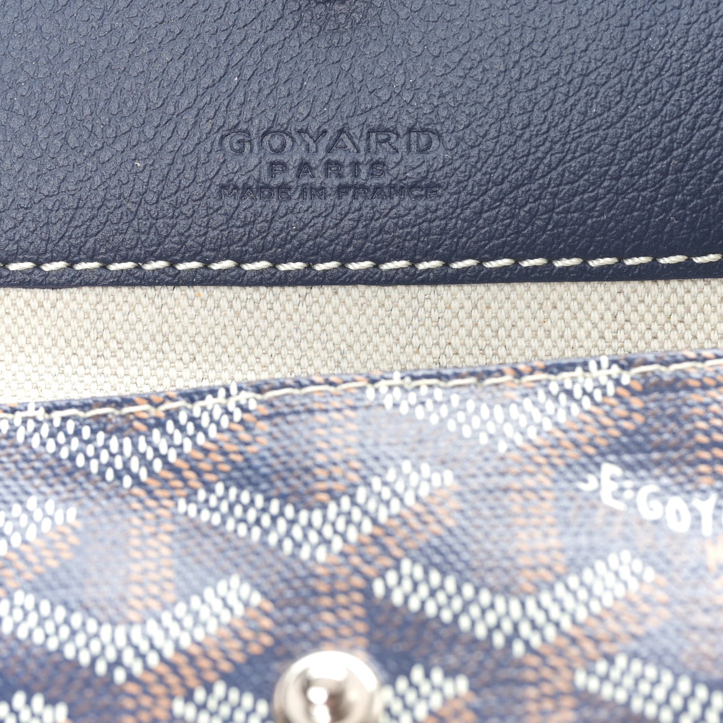 Goyardine Boheme Hobo Navy