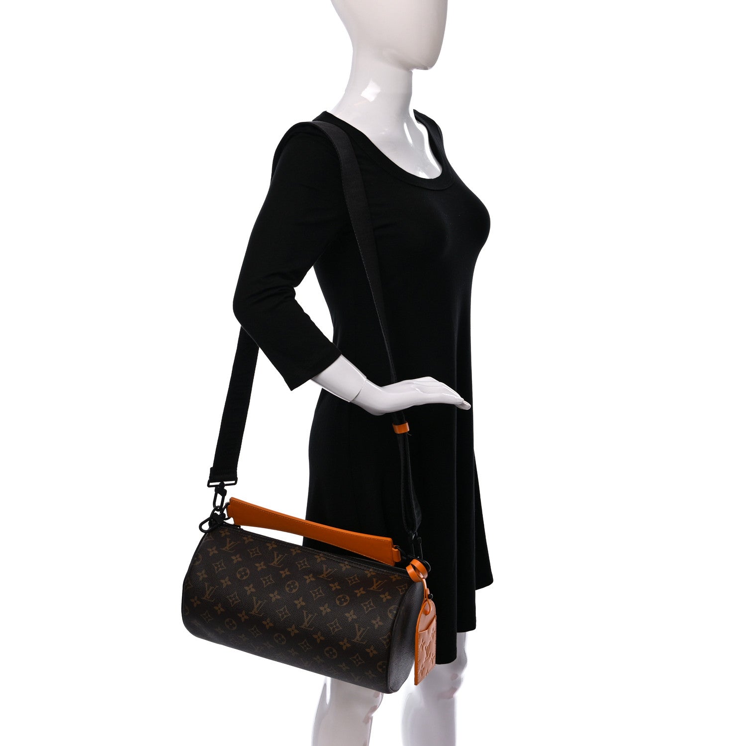 Louis Vuitton Monogram Soft Polochon MM 2 of 8