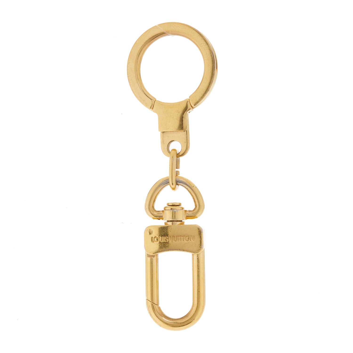Louis Vuitton Pochette Extender Key Ring Gold 3 of 3