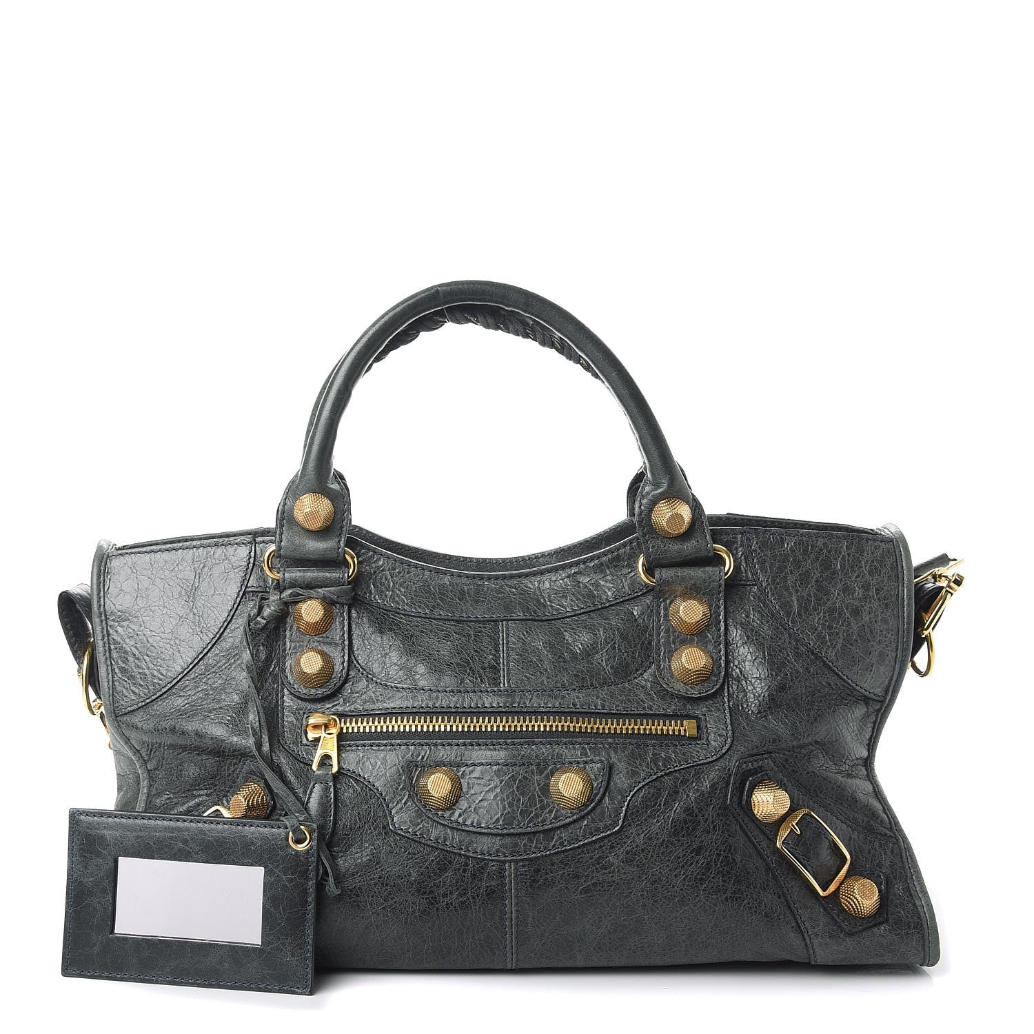 Balenciaga Agneau Giant 21 Gold Hardware Part Time Anthracite 1 of 13