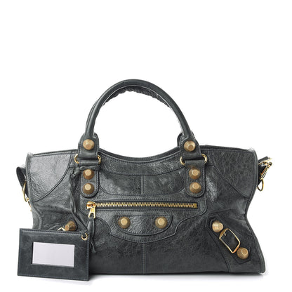 Balenciaga Agneau Giant 21 Gold Hardware Part Time Anthracite 1 of 13