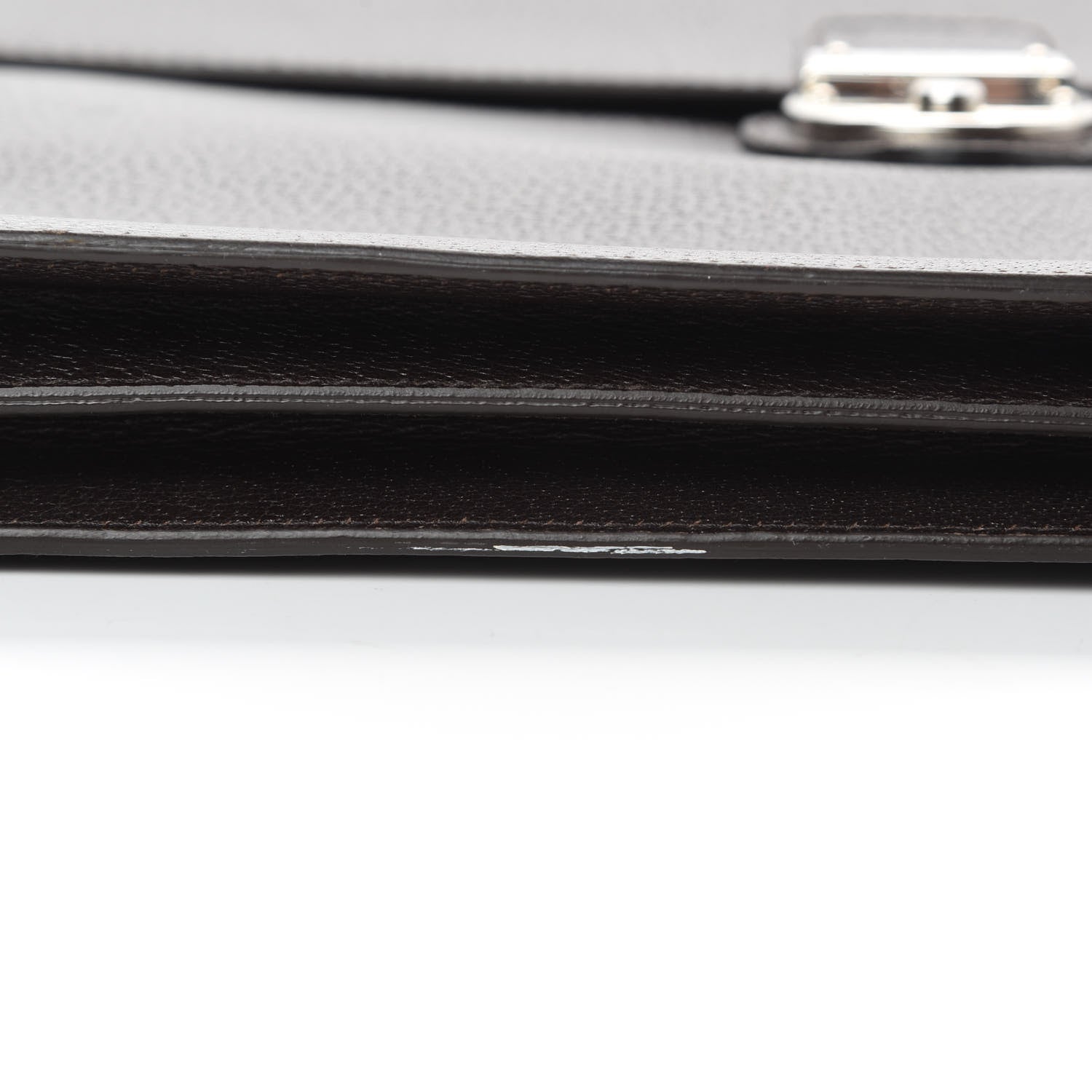 Gucci Calfskin Flap Briefcase Brown 13 of 14