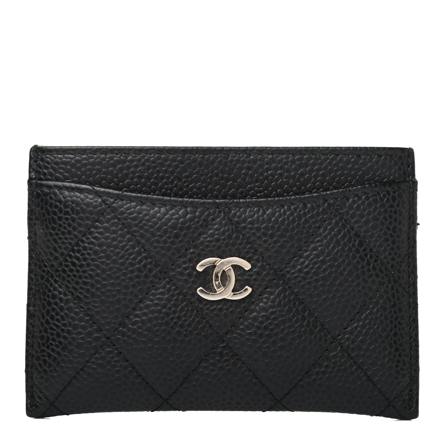 Chanel Caviar Quilted Card Holder Black 1 of 9