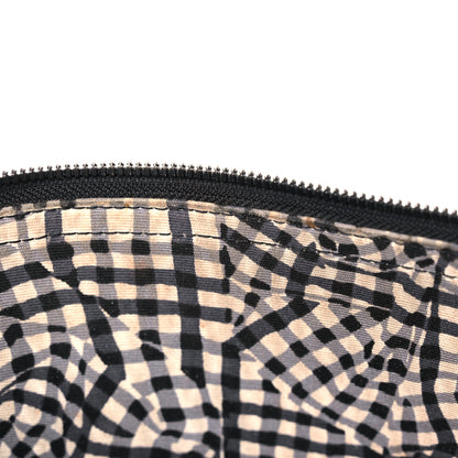 MCM Visetos Liz Shopper Tote Pouch Black 12 of 15