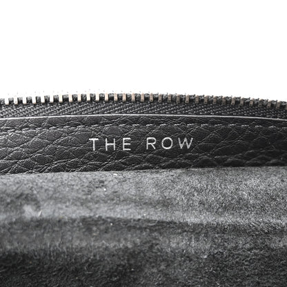 The Row Grained Calfskin Large Slouchy Banana Bag Black 6 of 9