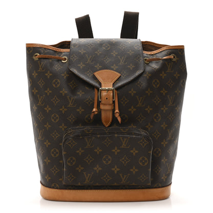 Louis Vuitton Monogram Montsouris GM Backpack 1 of 9