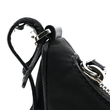 Prada Re-Nylon Saffiano Re-Edition 2005 Shoulder Bag Black 12 of 13