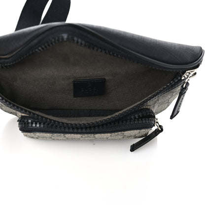 Gucci GG Supreme Monogram Belt Bag Black 5 of 10