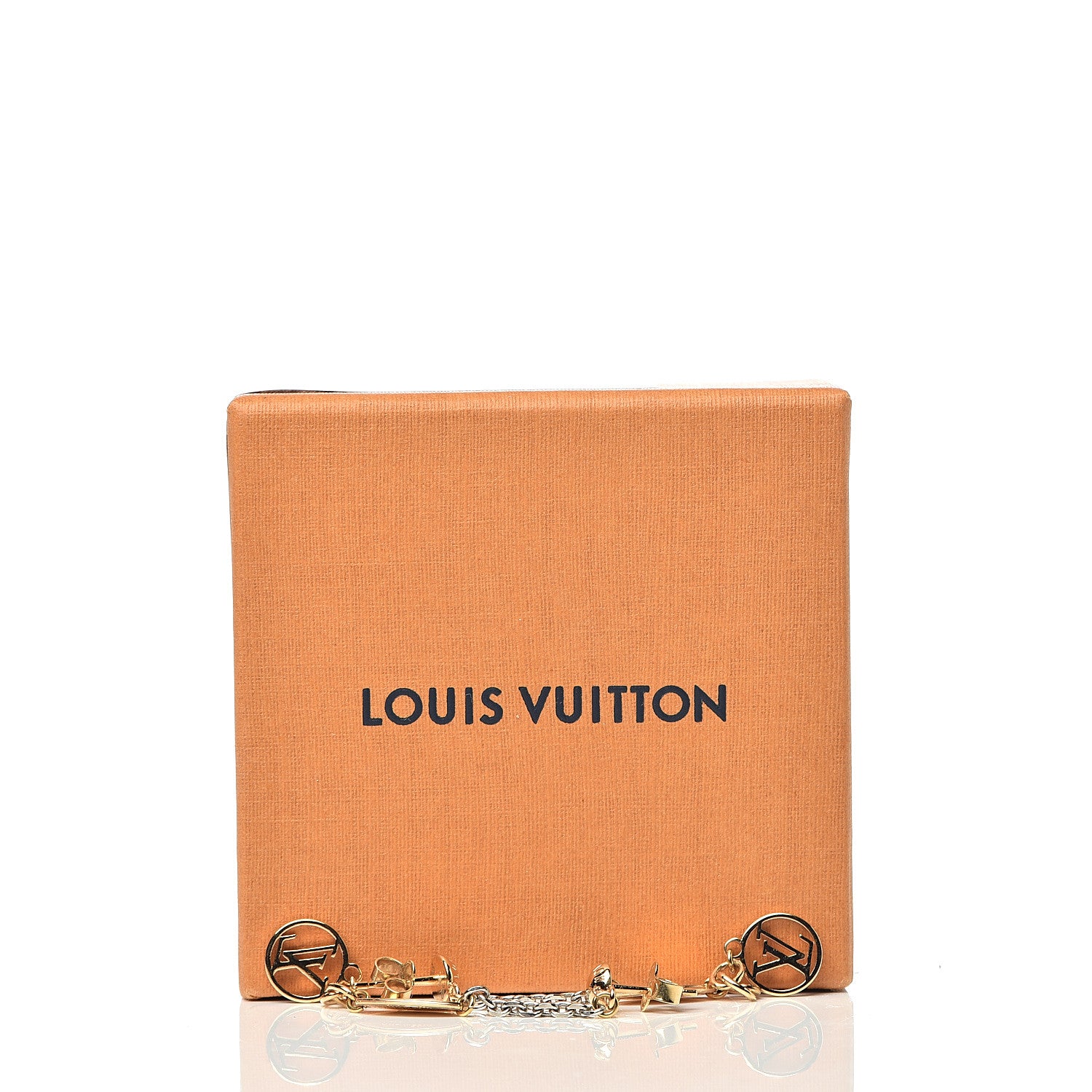Louis Vuitton Logomania Earrings Gold 6 of 6