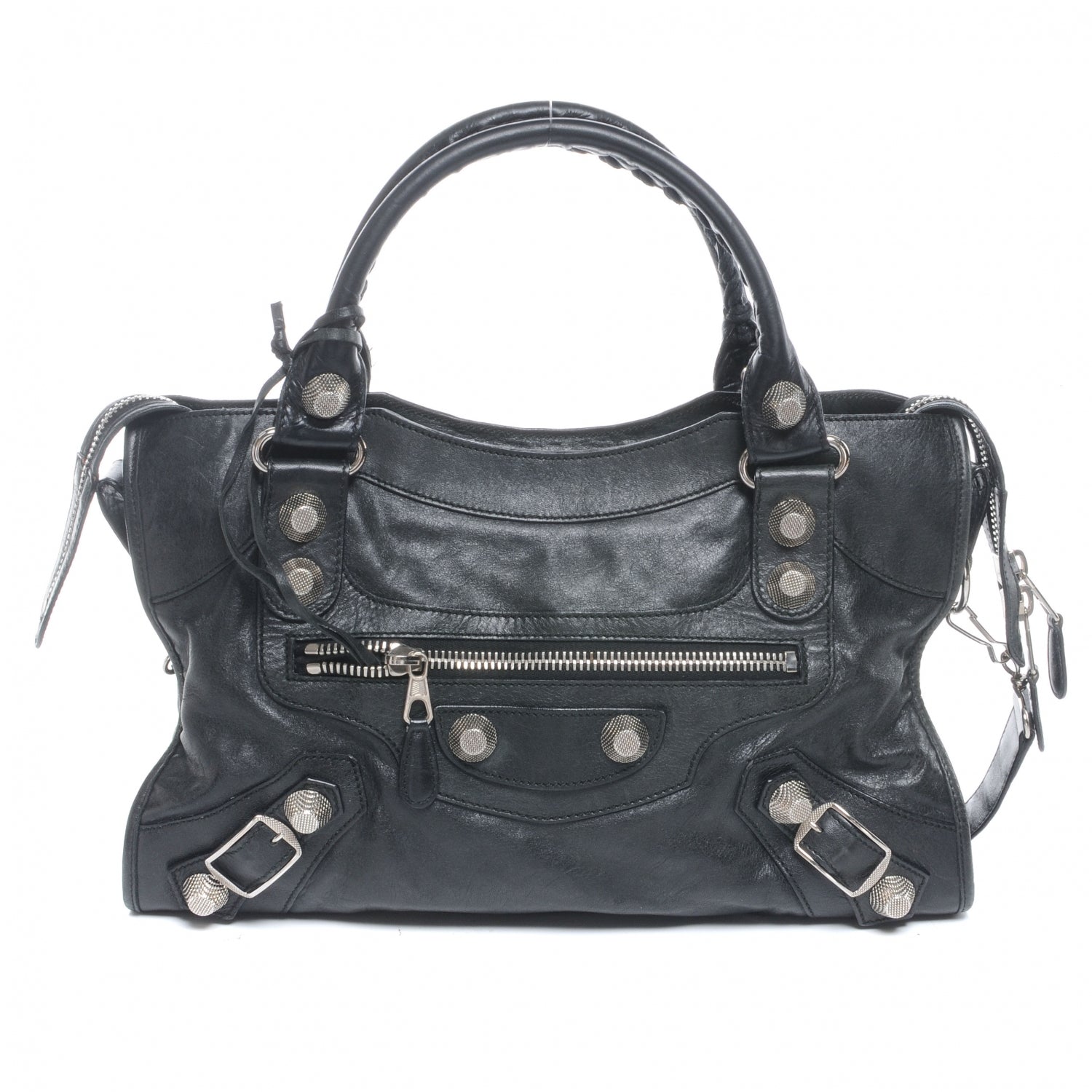 Balenciaga Agneau Giant 21 Silver Hardware City Black 1 of 7