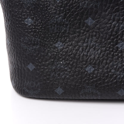 MCM Visetos Medium Liz Reversible Shopper Tote Black 16 of 21