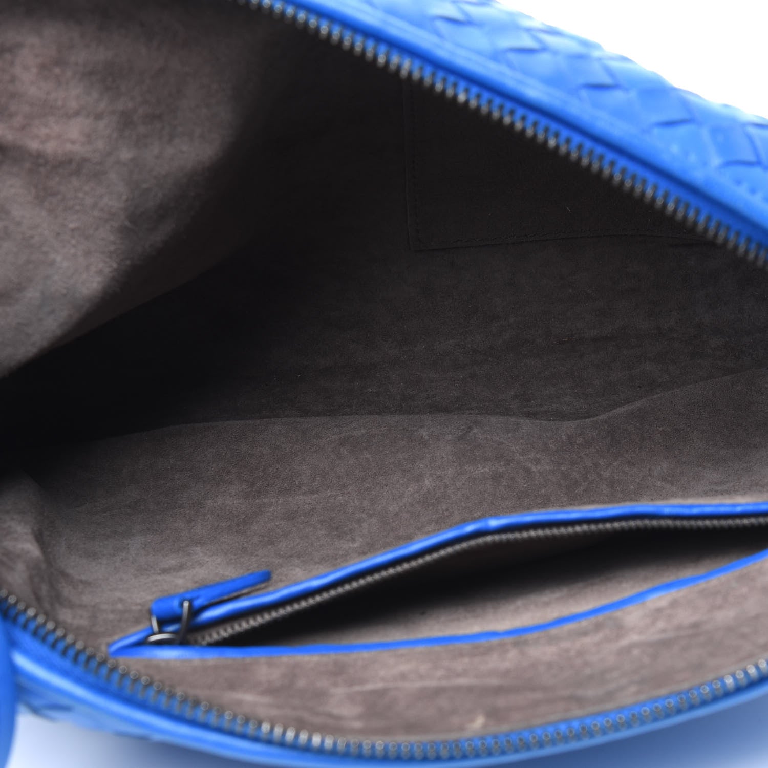 Bottega Veneta Nappa Intrecciato Pillow Crossbody Messenger Signal Blue 7 of 31