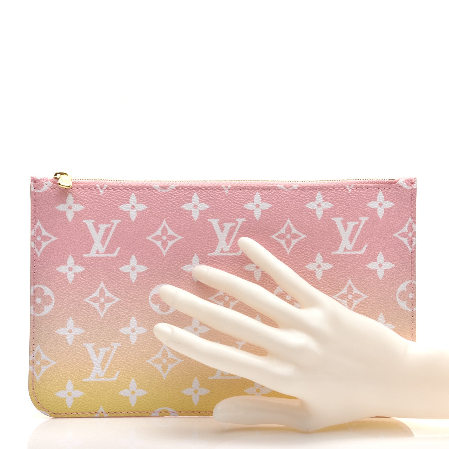 Louis Vuitton Monogram By The Pool Neverfull MM Pochette Light Pink 2 of 7