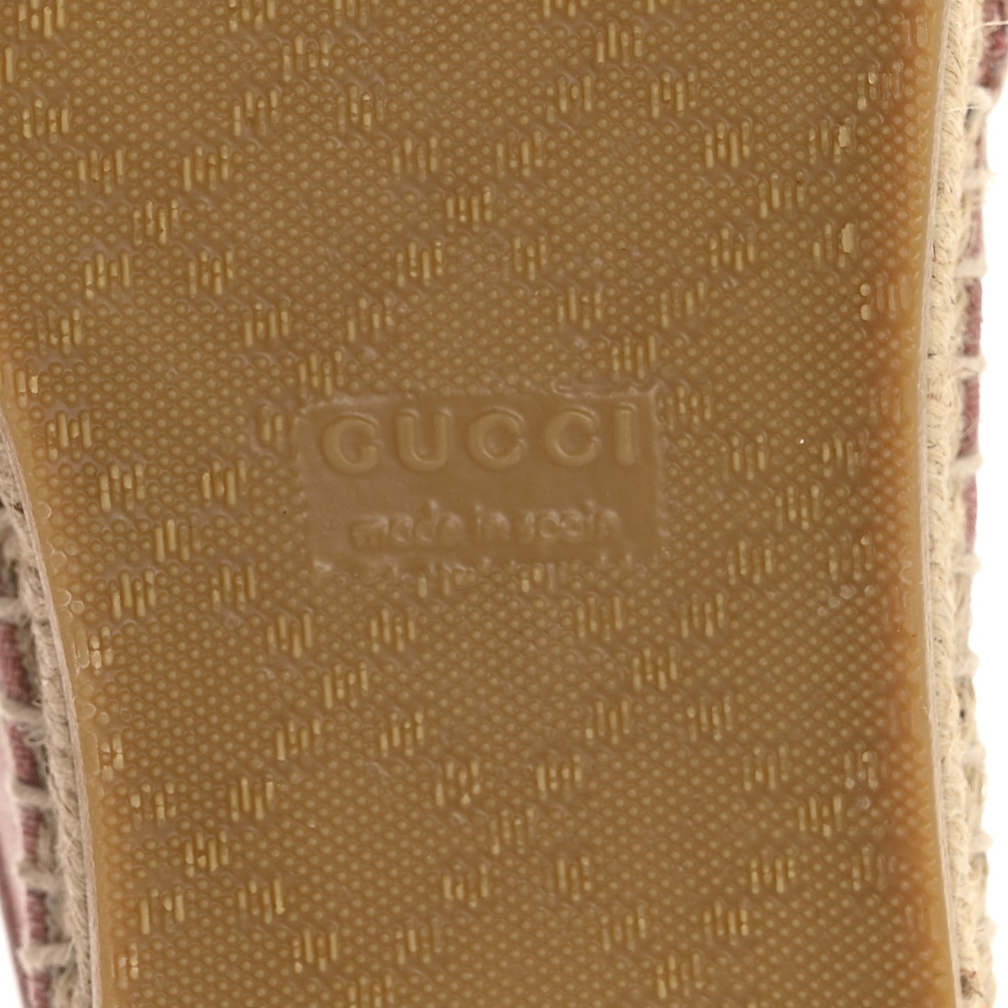 Monogram Espadrilles 37.5 Soft Pink