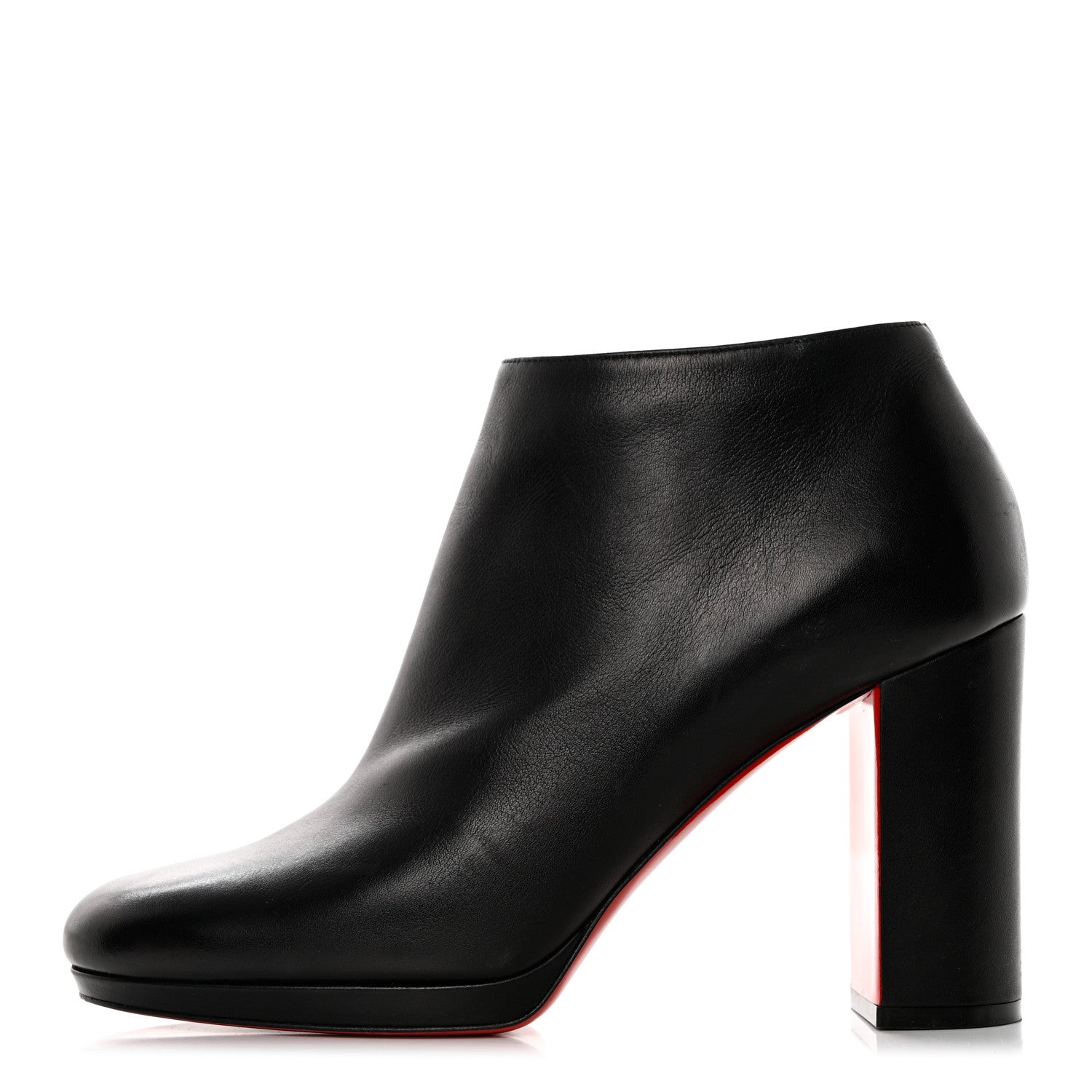 Christian Louboutin Calfskin Pasteur 100 Ankle Boots 39.5 Black 1 of 7