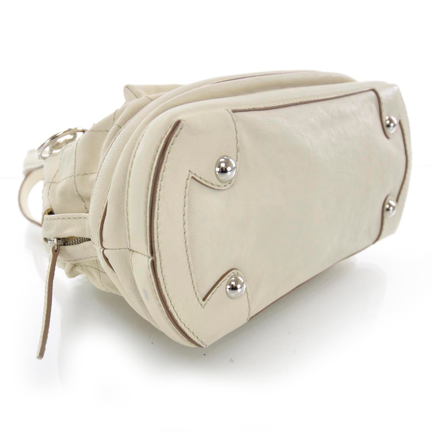 Chanel Leather Essential Bowler Bag 4 of 7