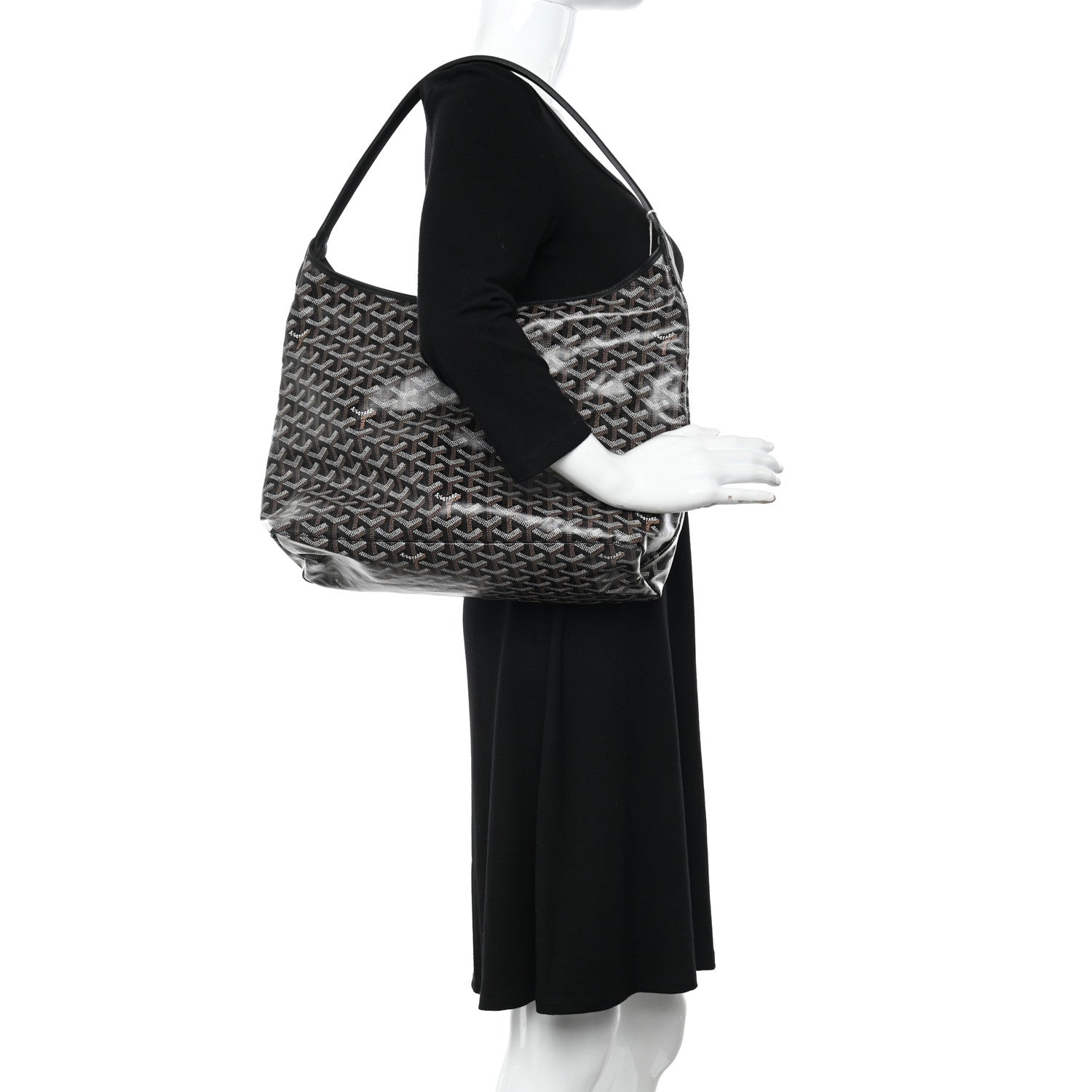 Goyard Goyardine Boheme Hobo Black 2 of 11
