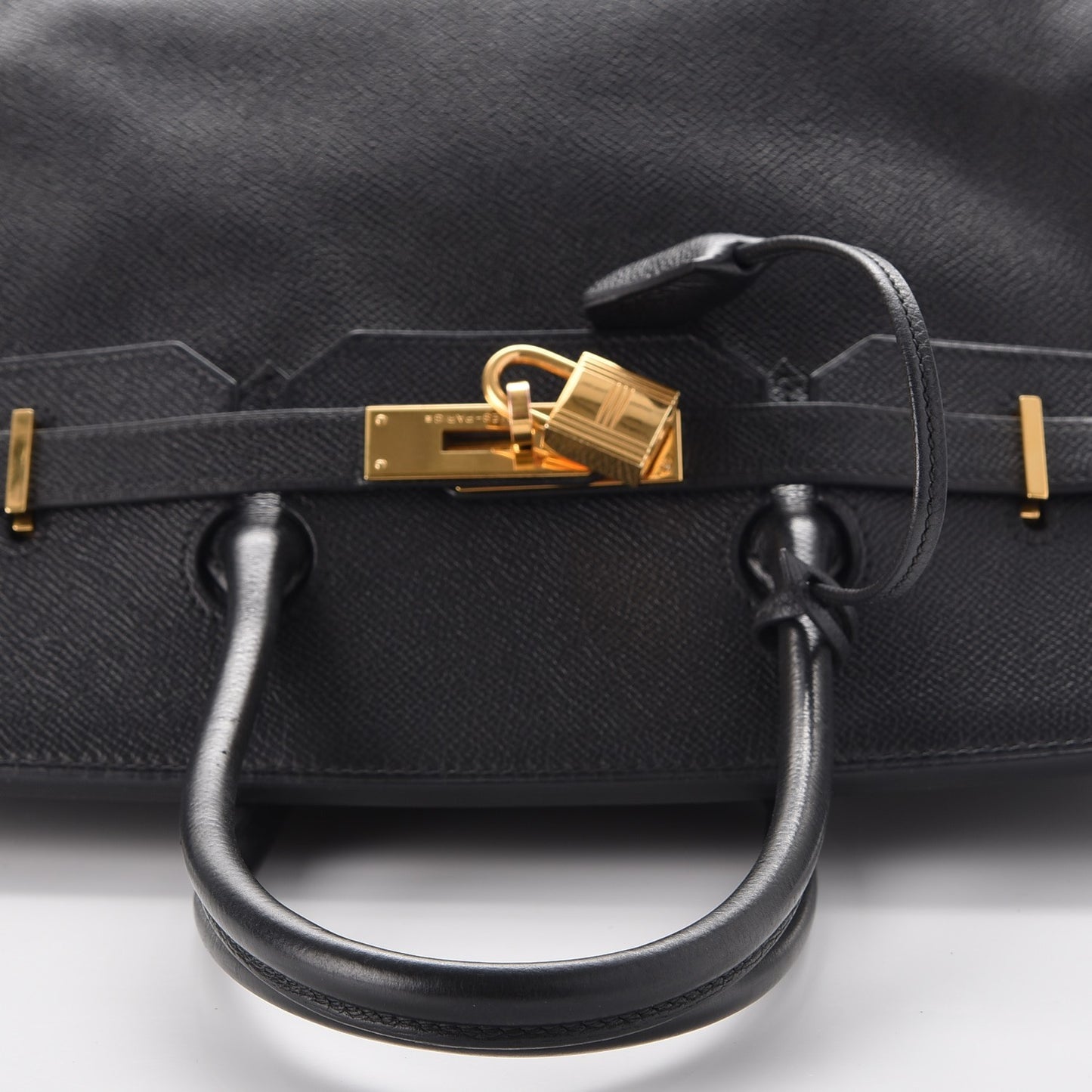 Epsom Birkin 35 Black