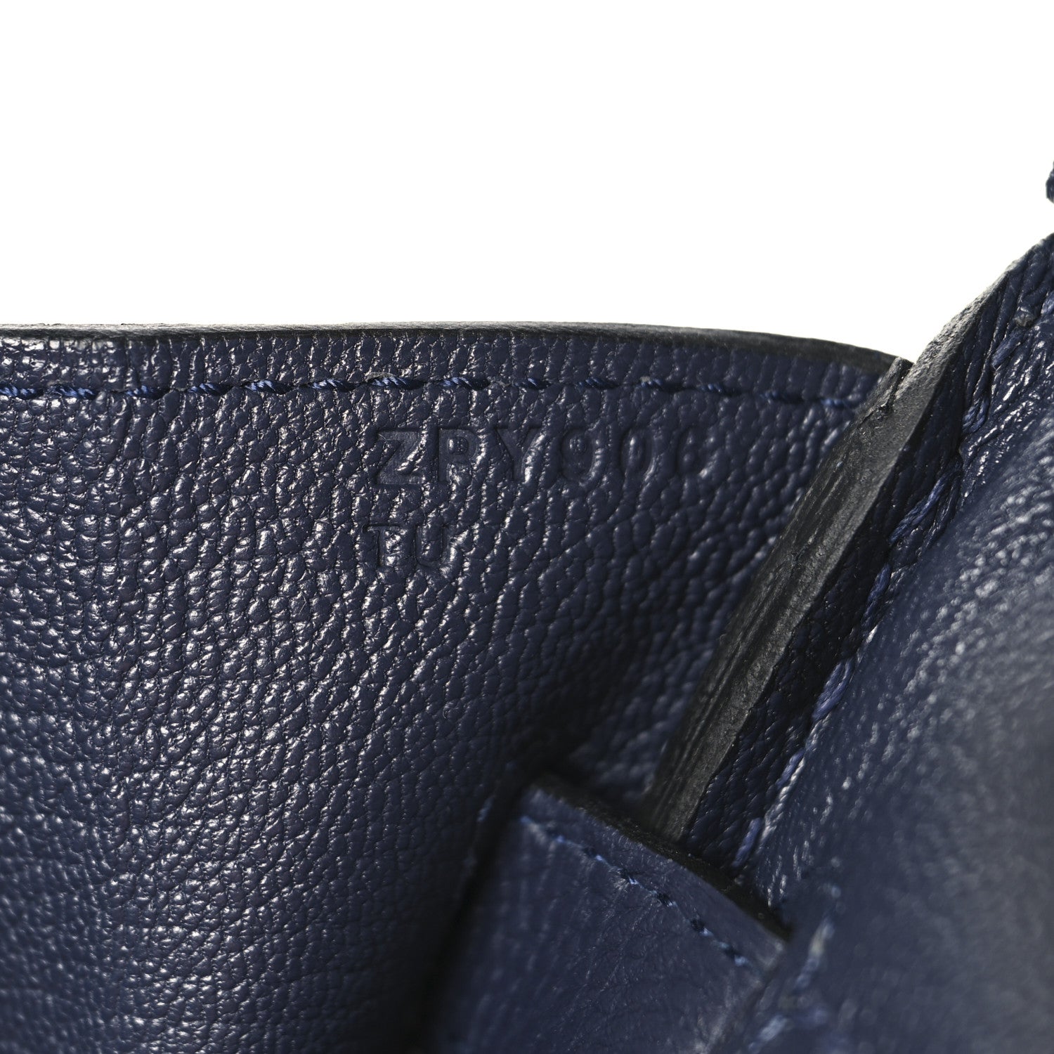 Hermes Togo Birkin 30 Bleu Nuit 7 of 13