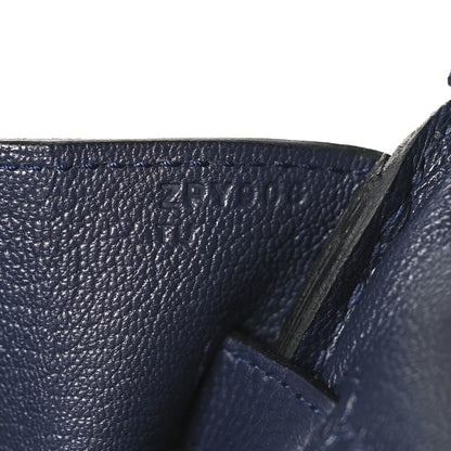 Hermes Togo Birkin 30 Bleu Nuit 7 of 13
