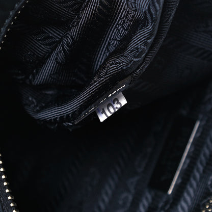 Prada Nylon Re-Edition 2005 Shoulder Bag Black 7 of 9