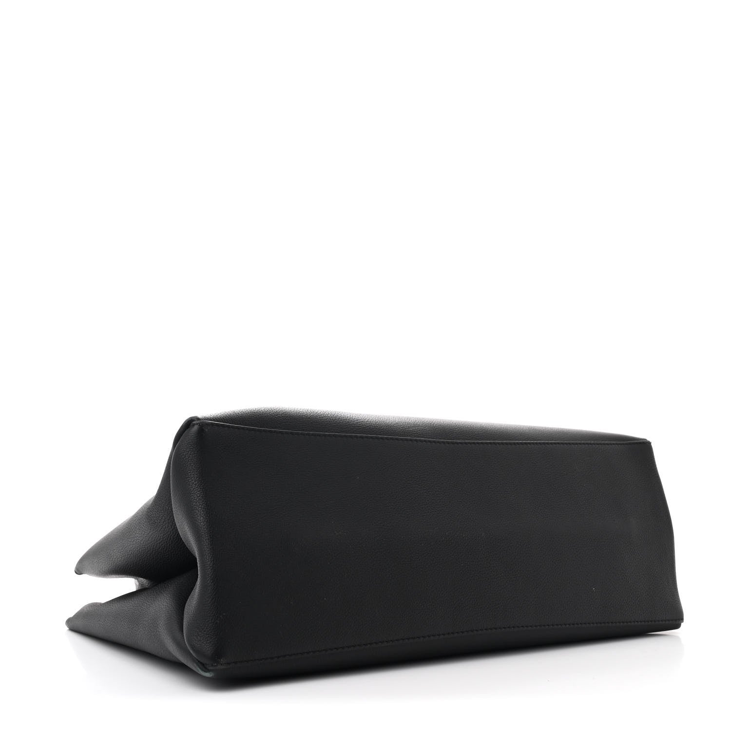 Louis Vuitton Grained Calfskin Lockme Shopper Black 4 of 14