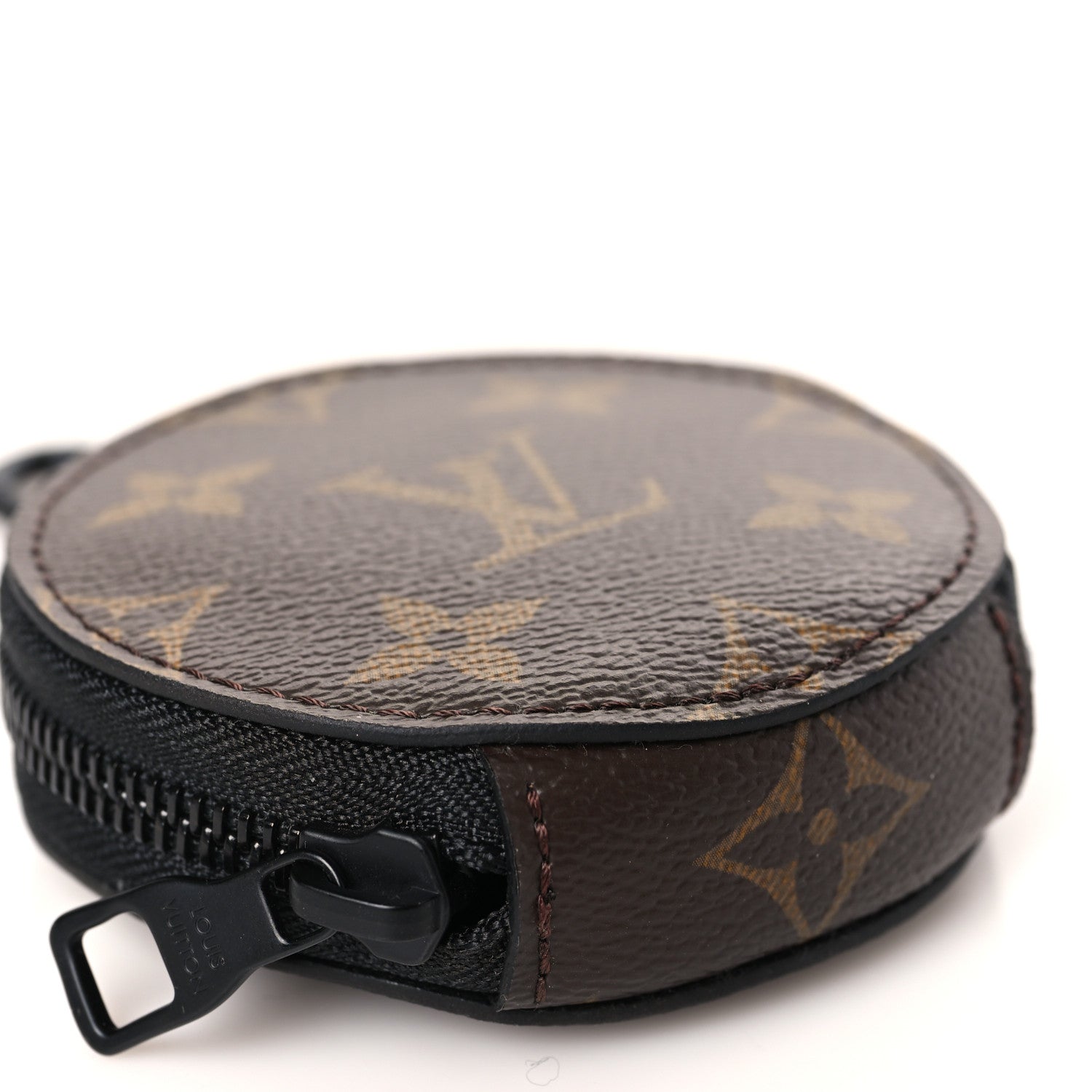 Louis Vuitton Monogram Trio Messenger Round Coin Purse Black 7 of 8