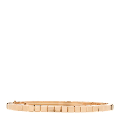 Chopard 18K Rose Gold Ice Cube Bangle Bracelet 1 of 5