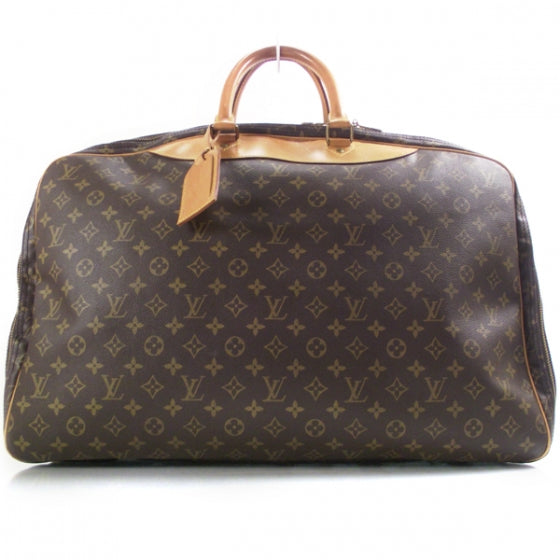 Louis Vuitton Monogram Alize 2 Compartment Luggage Bag 1 of 11