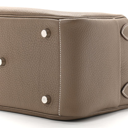 Hermes Taurillon Clemence Lindy 26 Etoupe 8 of 8