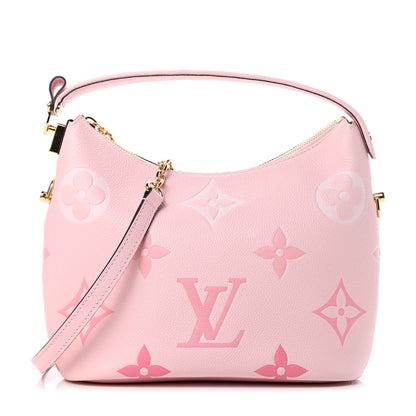 Louis Vuitton Empreinte Monogram Giant By The Pool Marshmallow Hobo PM Bouton De Rose 1 of 11