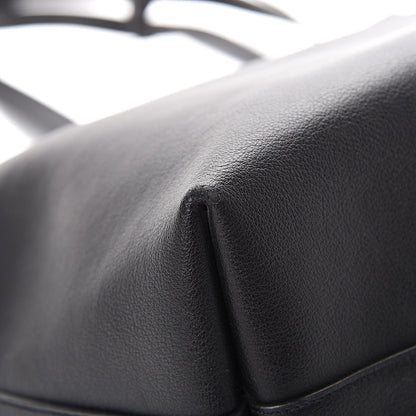Saint Laurent Calfskin Large Shopping Tote Black 12 of 13