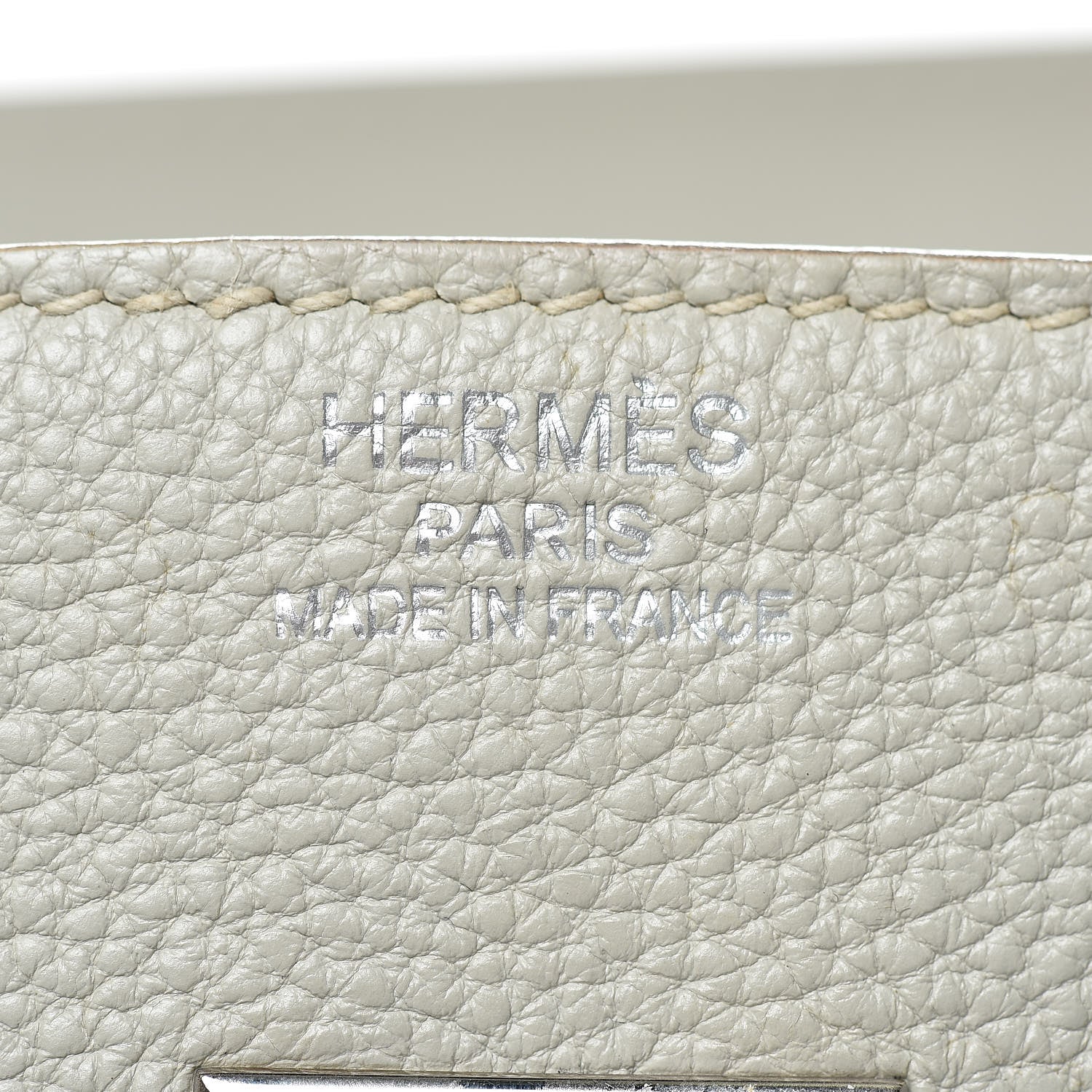 Hermes Togo Birkin 35 Gris Perle 9 of 34