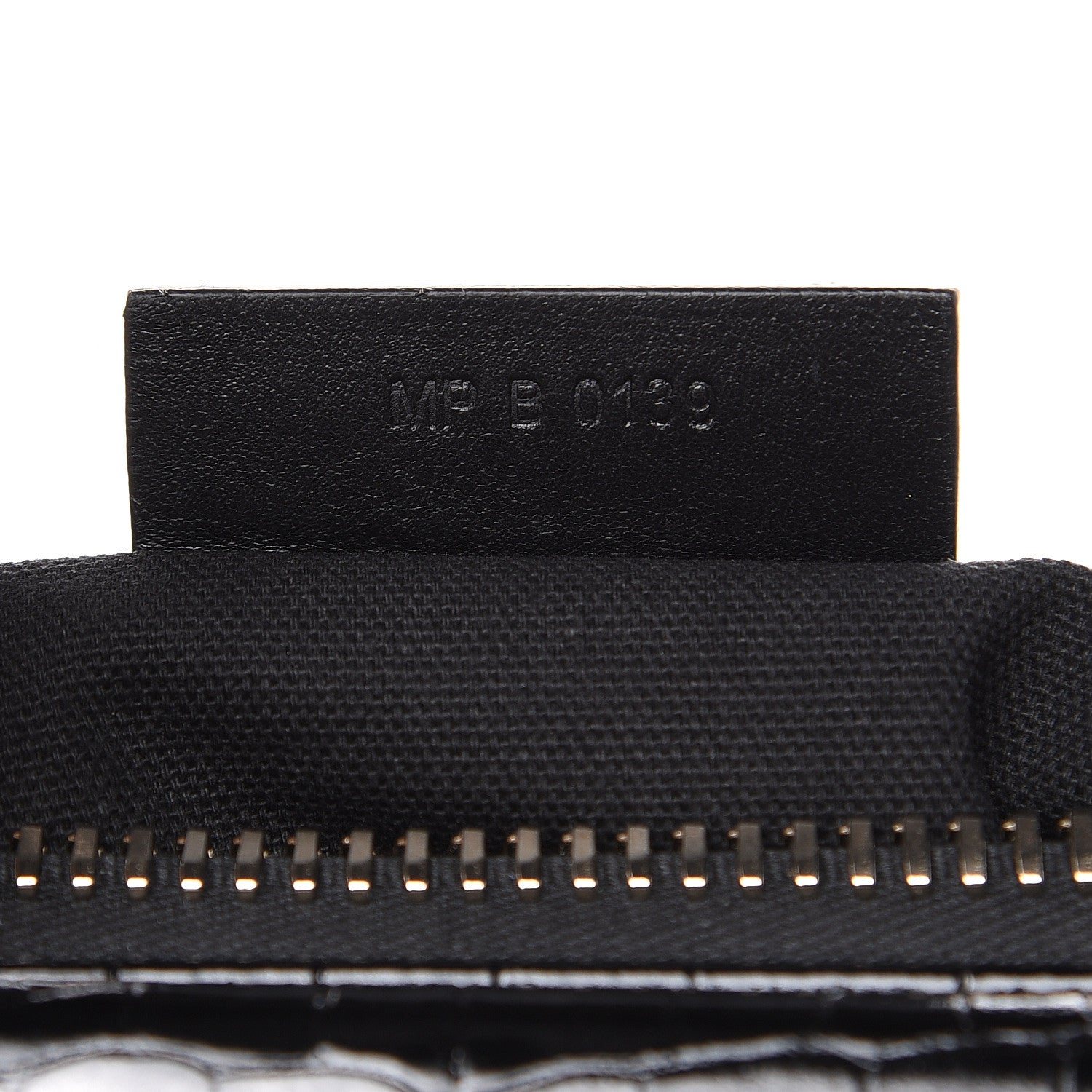 Givenchy Calfskin Crocodile Embossed Small Antigona Black 7 of 9