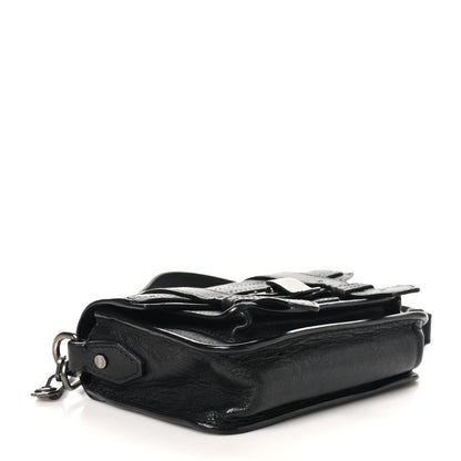 Proenza Schouler Lambskin Micro PS1 Satchel Black 4 of 10