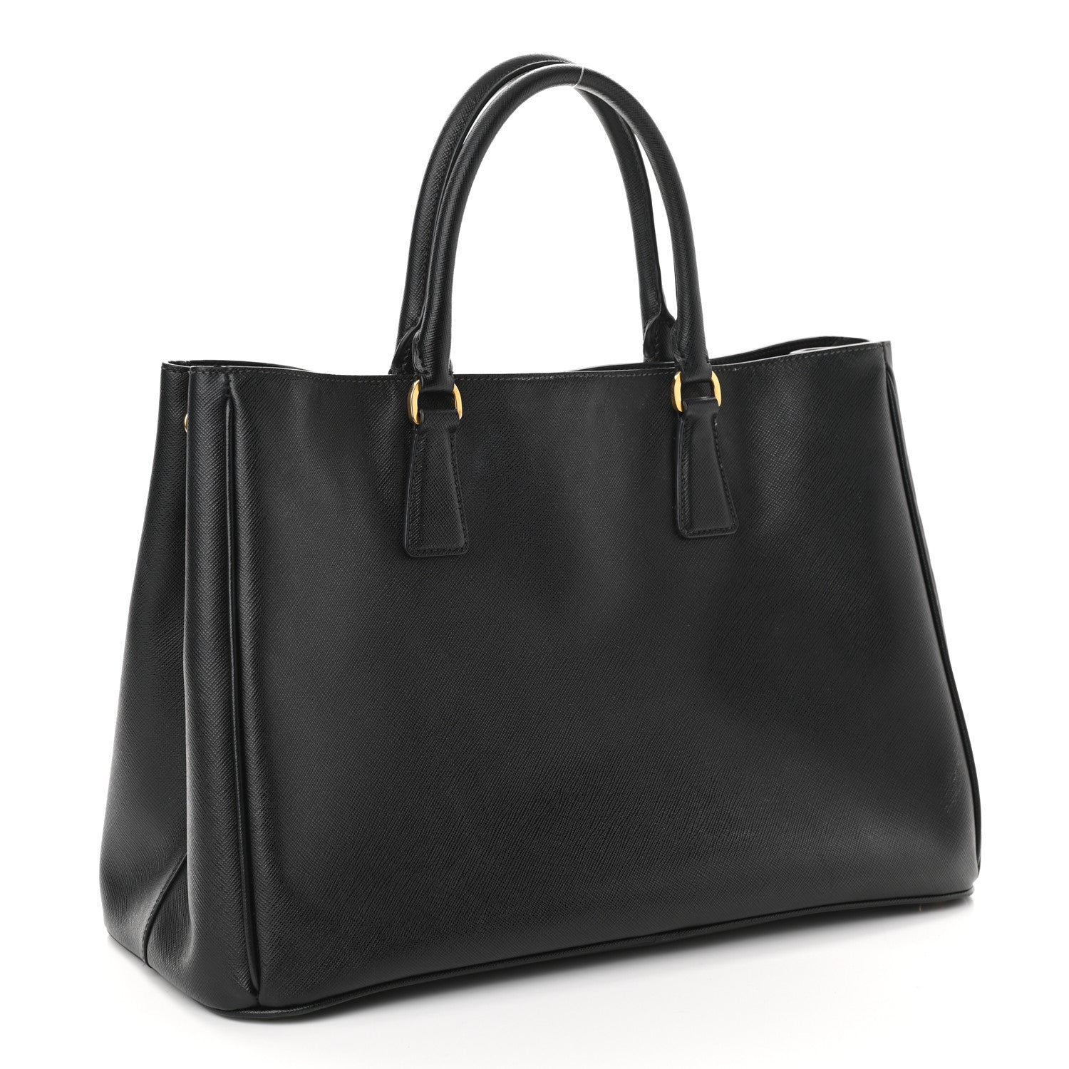 Prada Saffiano Lux Large Tote Black 2 of 11