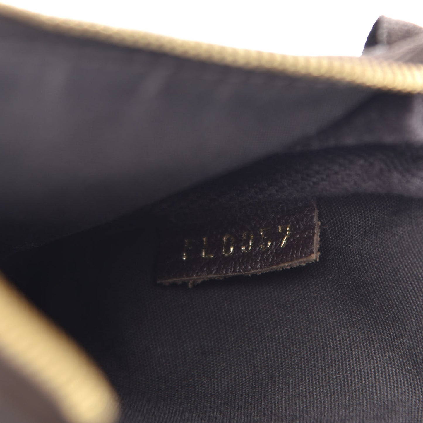 Monogram Mini Lin Mini Pochette Accessories Ebene