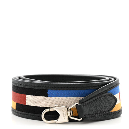 Moynat Canvas Calfskin Across Strap Black Multicolor 1 of 4