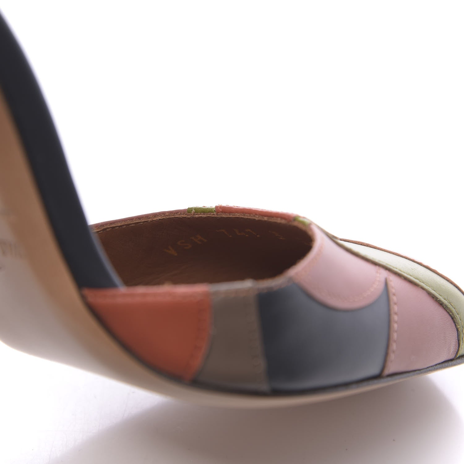 Valentino Garavani Calfskin Carmen Mary Jane 100mm Pumps 35.5 Multicolor 7 of 7