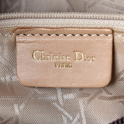 Christian Dior Glazed Calfskin Large Lady Dior Dark Brown 6 of 9