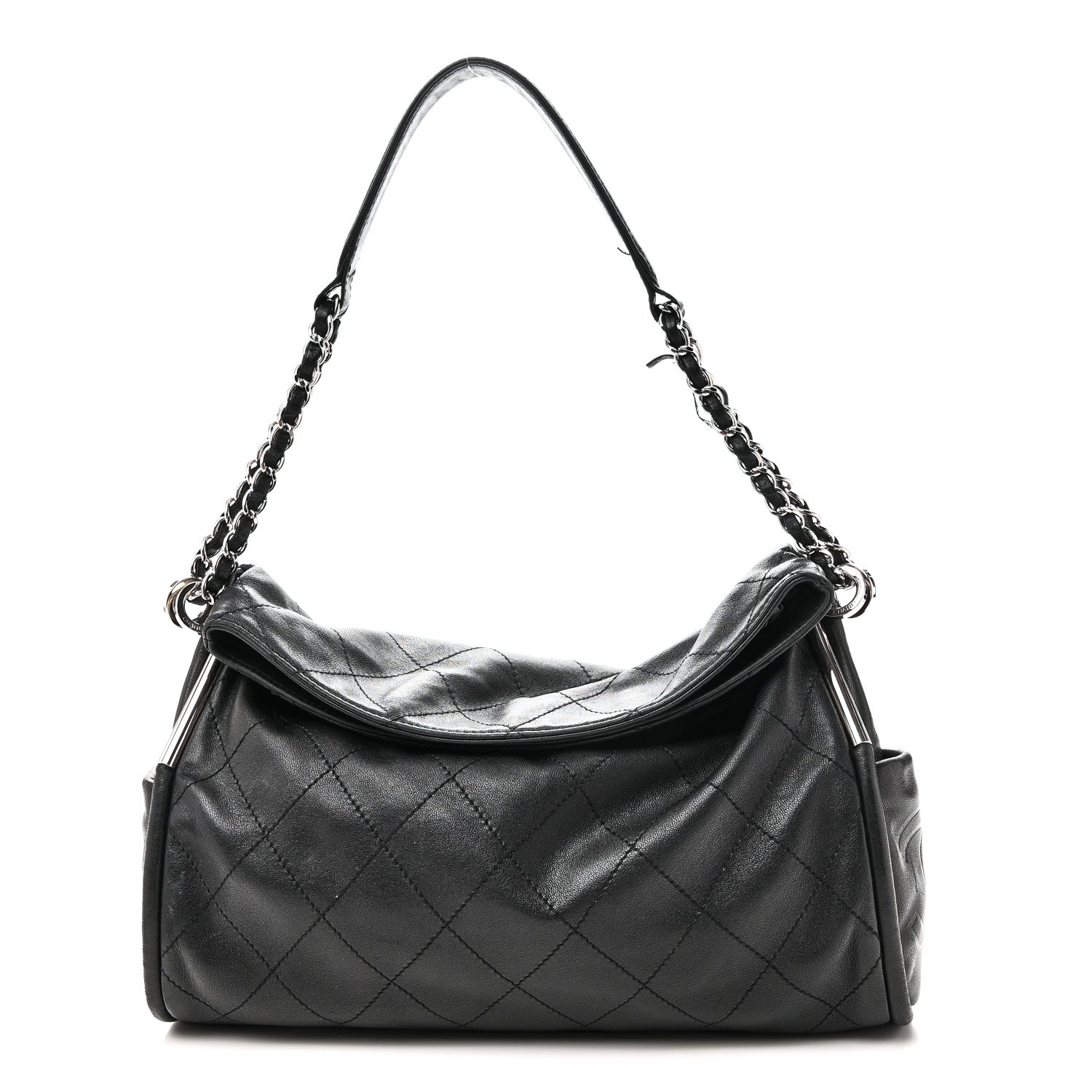 Chanel Lambskin Ultimate Soft Hobo Black 1 of 11