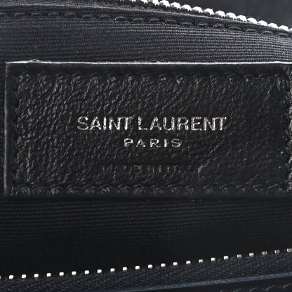 Saint Laurent Calfskin Y Quilted Monogram Medium Loulou Chain Satchel Medium Blue 6 of 8