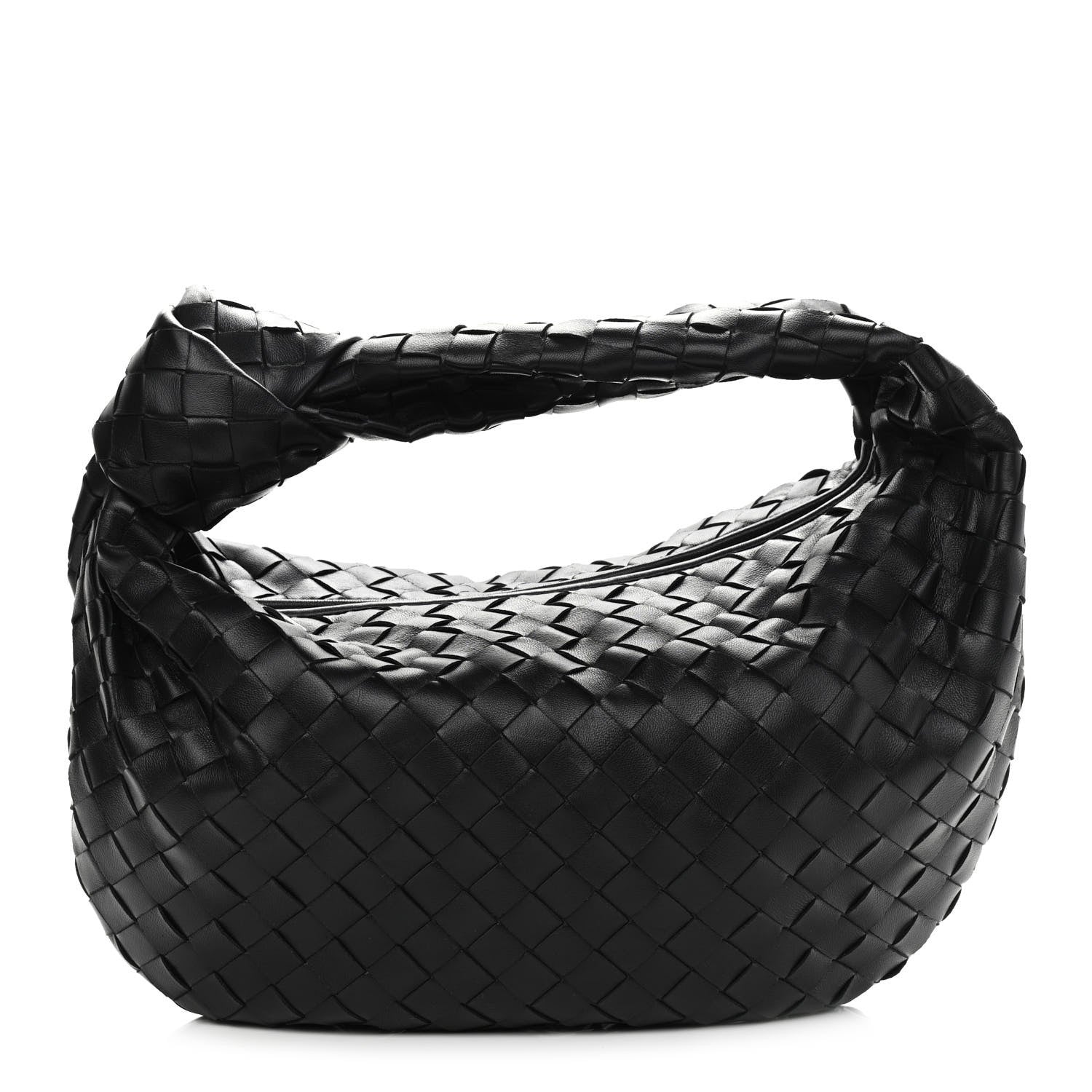 Bottega Veneta Nappa Intrecciato Teen Jodie Hobo Black 1 of 11