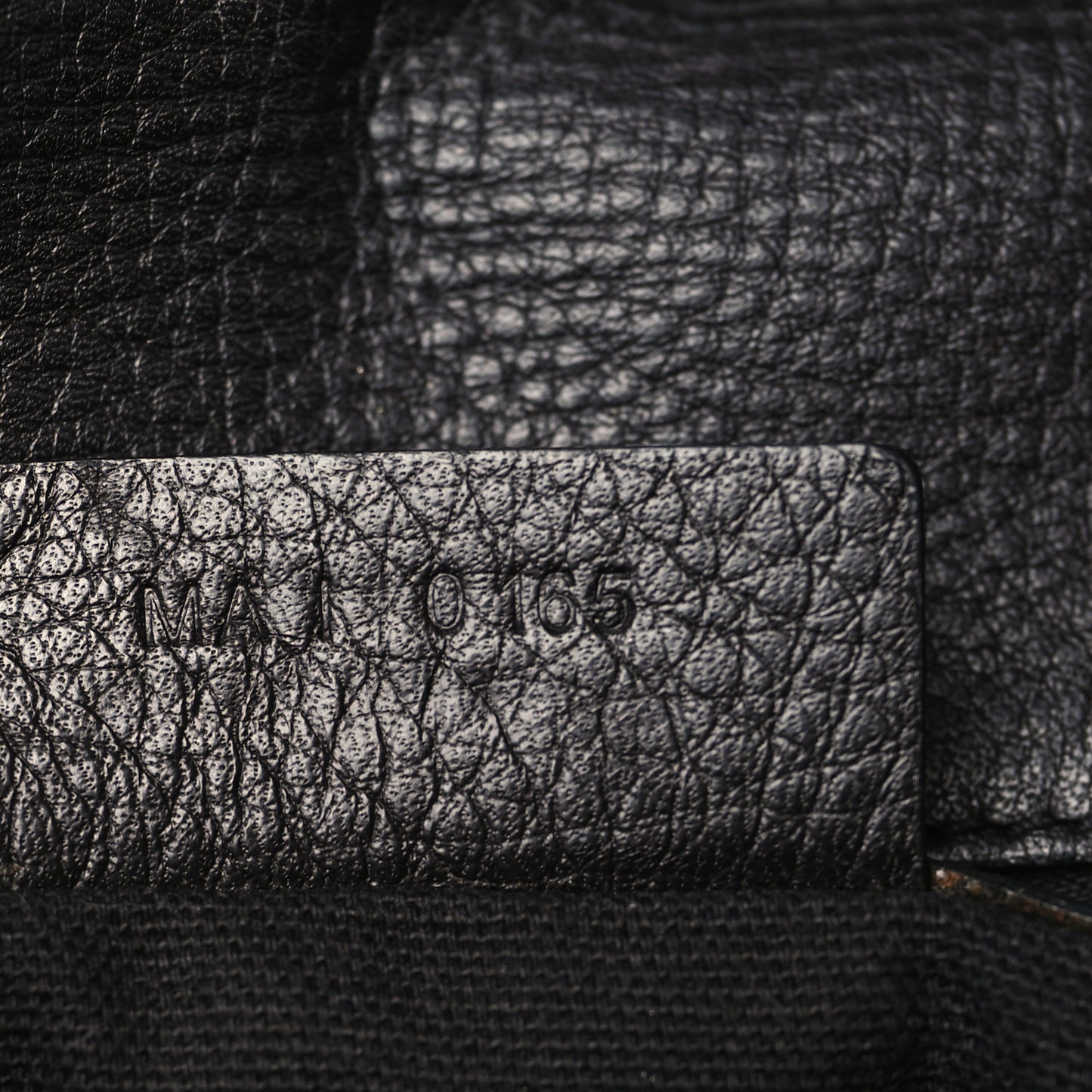 Calfskin Mini Pandora Pure Flap Bag Black