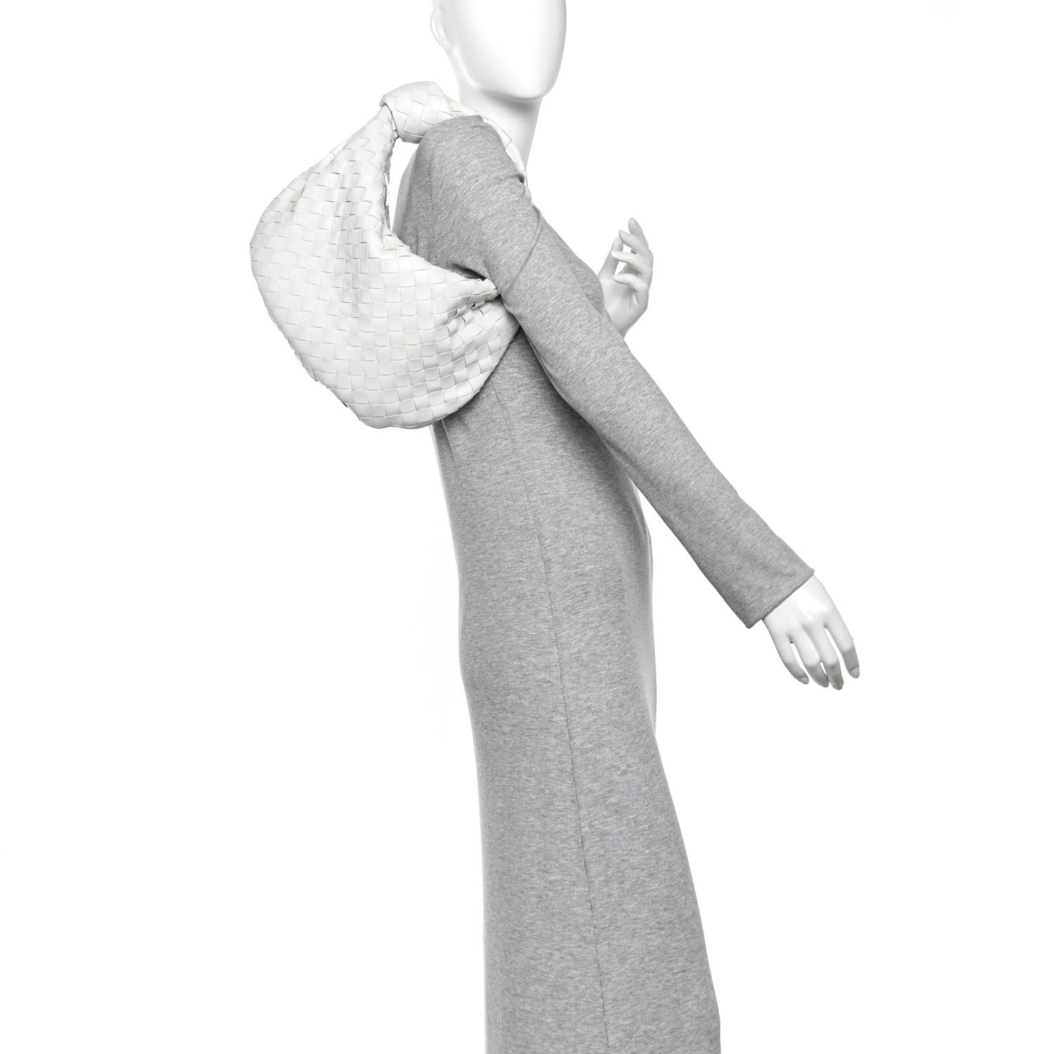 Bottega Veneta Nappa Intrecciato Teen Jodie Hobo White 2 of 13